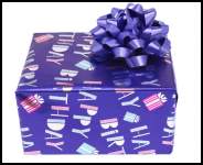 Gift Wrapping - Birthday with Bow