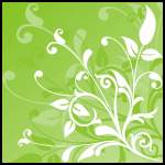 Gift Wrapping - Green Garden