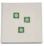 White Daisy Design - 200 Slip Photo Album - Large