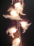 White Feather - fairy sting wedding party lights